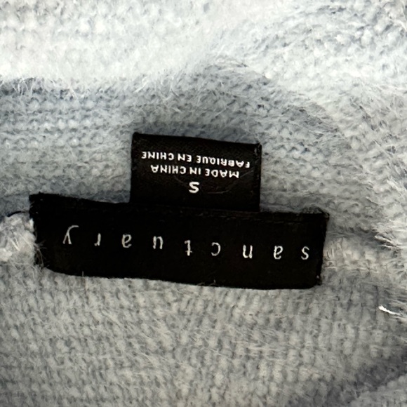 Sanctuary Blue Sweater Sz Small - Picture 5 of 5